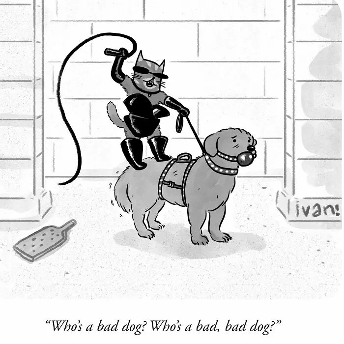 Artist Made 40 Clever Cartoons That Prove You Only Need One Frame To Tell A Story