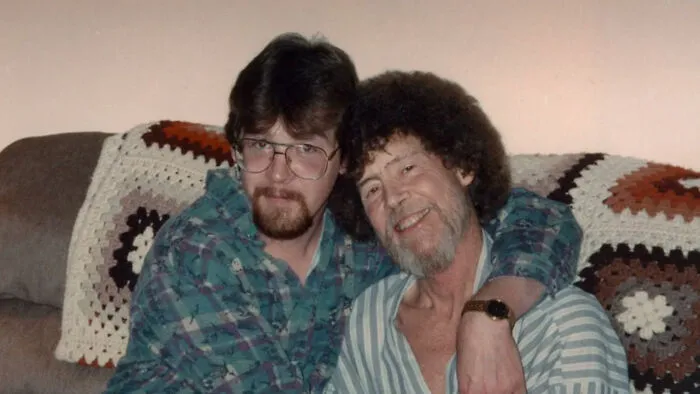 The Last Photograph Of Bob Ross, The Painter Best Known For His Show The Joy Of Painting. He Died On July 4, 1995 Of Lymphoma