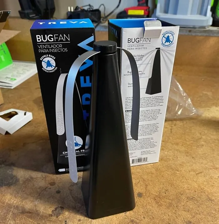 Declare Your Outdoor Dining Area A 'No Fly Zone' Without Resorting To Questionable Sprays, All Thanks To The Surprisingly Effective, Gentle Breeze Of This <a Style="Display:inline;" Href="Https://Www.amazon.com/Treva-Bug-Fan-Holographic-Mosquitoes/Dp/B0bn4jy6rw?ie=utf8&th=1&linkcode=ll1&tag=bporca-20&linkid=38fd440ab8dea0a47f3642cde9b508b1&language=en_us&ref_=as_li_ss_tl" Target="_blank"><span Style="Font: Inherit; Color: #d74b1f;"> Fly Repelling Fan</Span>