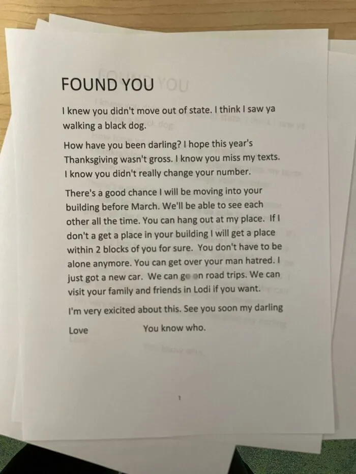 Handwritten letter found among historical mementos, expressing personal thoughts and plans to reconnect with a loved one.