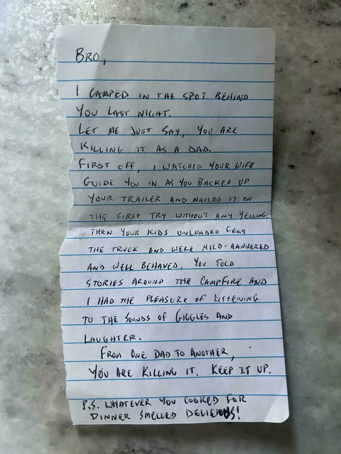 Windshield Note