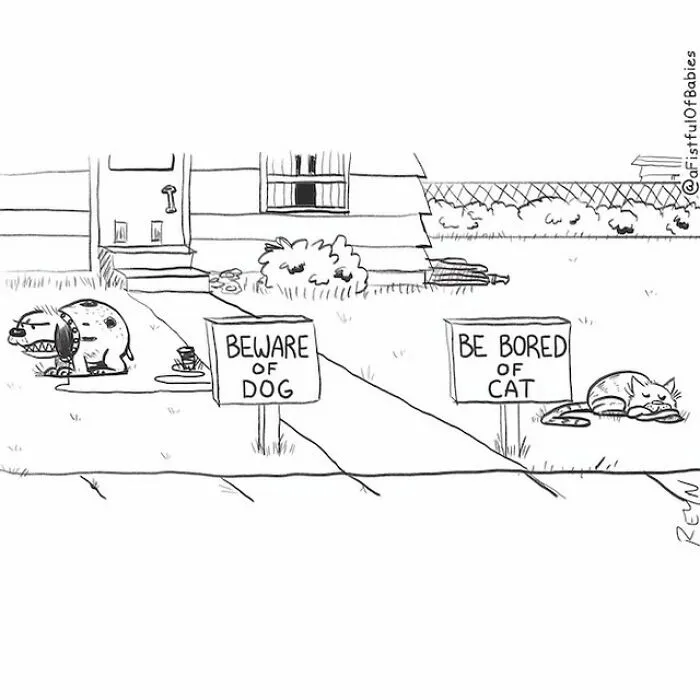 This Ex-Late Show Writer Turns Everyday Life Into Absurdly Funny Cartoons (40 Pics)
