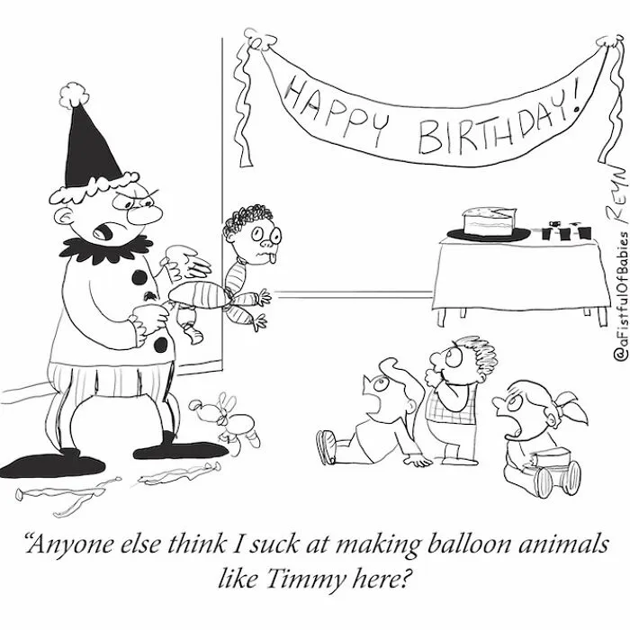 This Ex-Late Show Writer Turns Everyday Life Into Absurdly Funny Cartoons (40 Pics)