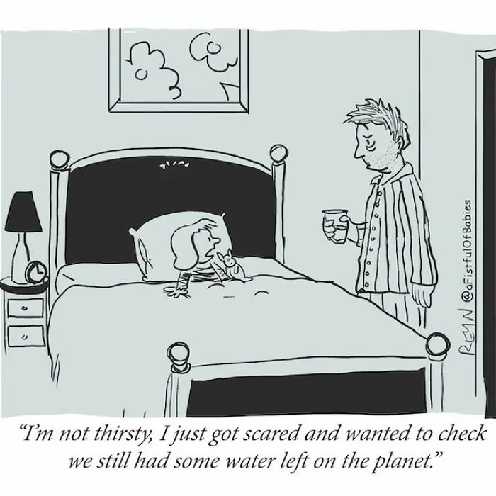 This Ex-Late Show Writer Turns Everyday Life Into Absurdly Funny Cartoons (40 Pics)