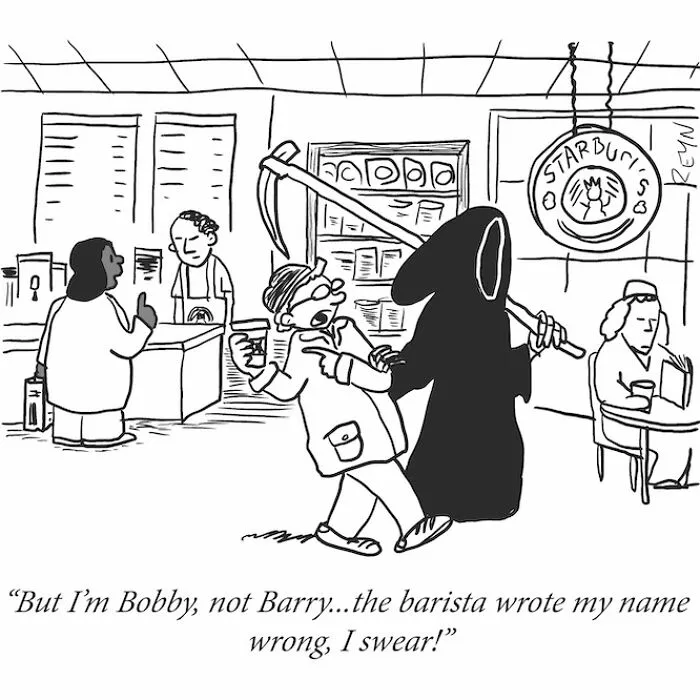 This Ex-Late Show Writer Turns Everyday Life Into Absurdly Funny Cartoons (40 Pics)