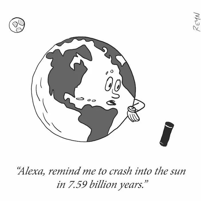 This Ex-Late Show Writer Turns Everyday Life Into Absurdly Funny Cartoons (40 Pics)