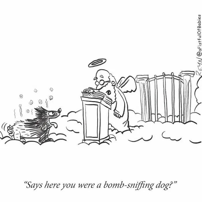 This Ex-Late Show Writer Turns Everyday Life Into Absurdly Funny Cartoons (40 Pics)