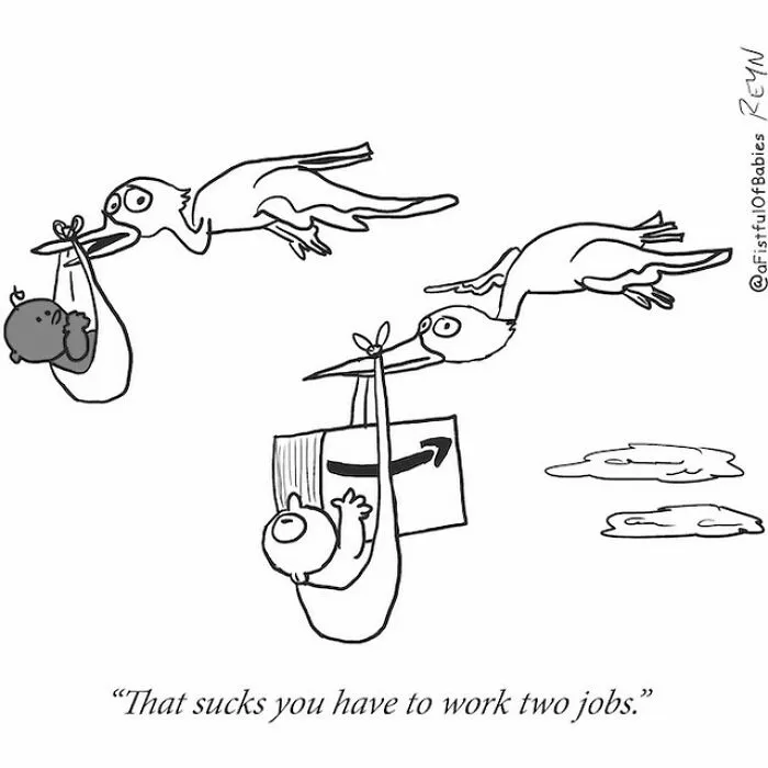 This Ex-Late Show Writer Turns Everyday Life Into Absurdly Funny Cartoons (40 Pics)