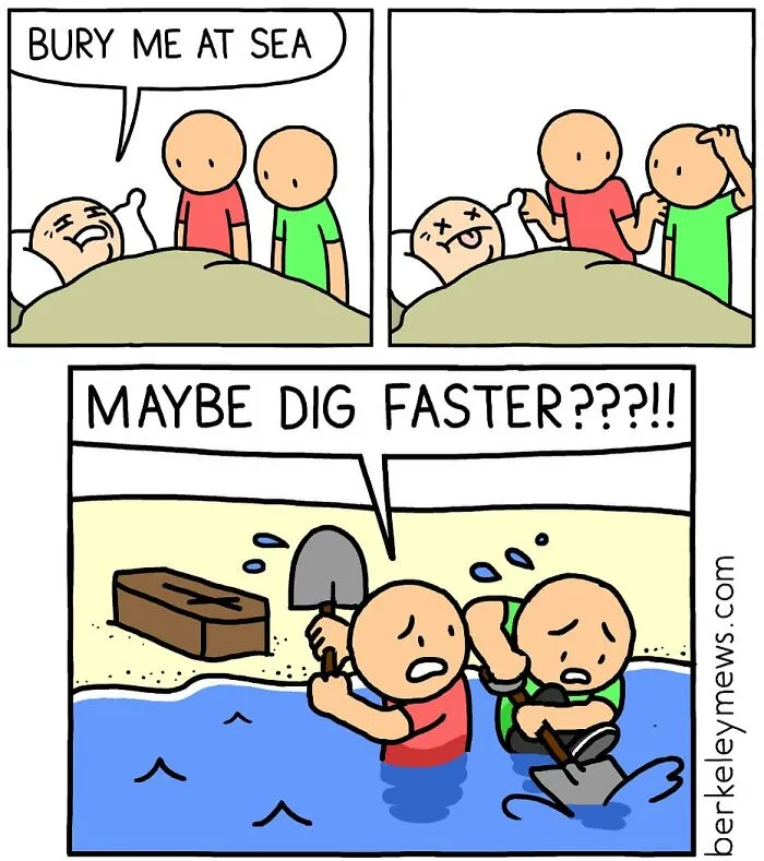 Innocent At First Glance, These 30 Comics By Ben Zaehringer Take A Darkly Funny Turn (New Pics)
