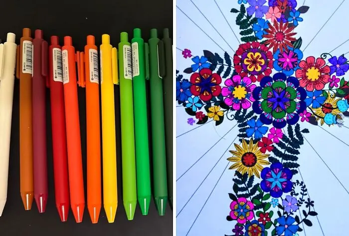 Unleash Your Inner Middle School Art Enthusiast And Make Your To-Do Lists Approximately 20 Times More Fabulous With This Glorious <a Style="Display:inline;" Href="Https://Www.amazon.com/Kaco-Colorful-Pieces-Barrels-Multi-Color/Dp/B07xbrdfqw?ie=utf8&th=1&linkcode=ll1&tag=bppig-20&linkid=4ed9ca42562e965ec756cd7bafa8d77d&language=en_us&ref_=as_li_ss_tl" Target="_blank"><span Style="Font: Inherit; Color: #d74b1f;"> 20 Pack Of Colored Gel Pens </Span>