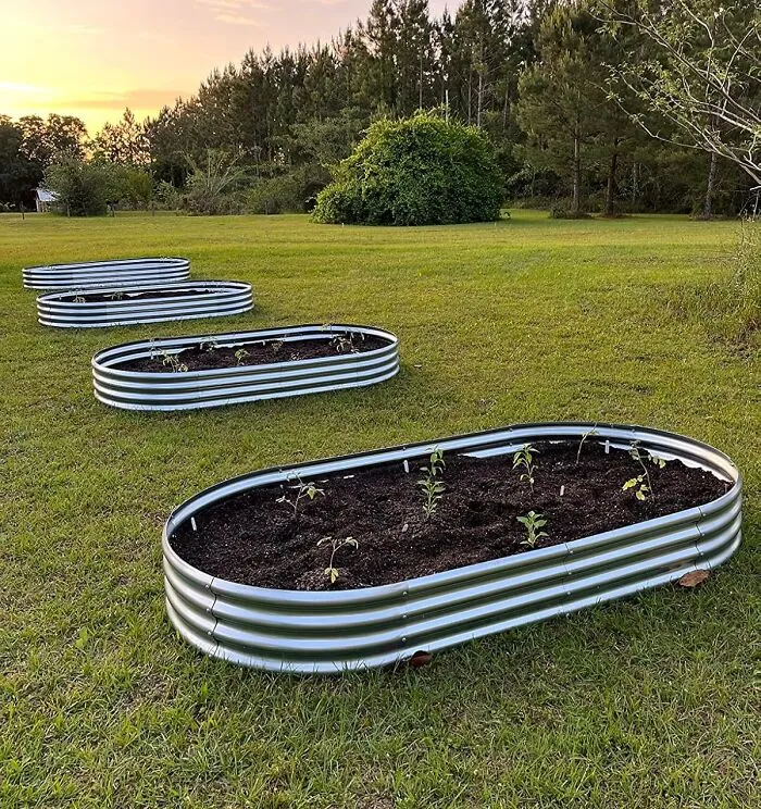 Your Plants Can Now Enjoy Penthouse Living With These Industrial-Chic <a Style="Display:inline;" Href="Https://Www.amazon.com/Land-Guard-Galvanized-Bed%ef%bc%8c8%c3%974%c3%971-Vegetables/Dp/B096thj8b6?ie=utf8&th=1&linkcode=ll1&tag=bpeagle-20&linkid=6c2e7116d26958cb7d29b68d5ef4cdb6&language=en_us&ref_=as_li_ss_tl" Target="_blank"><span Style="Font: Inherit; Color: #d74b1f;"> Galvanized Steel Raised Garden Beds </Span>, Keeping Them Safe From Rogue Lawnmowers And Your Aching Back