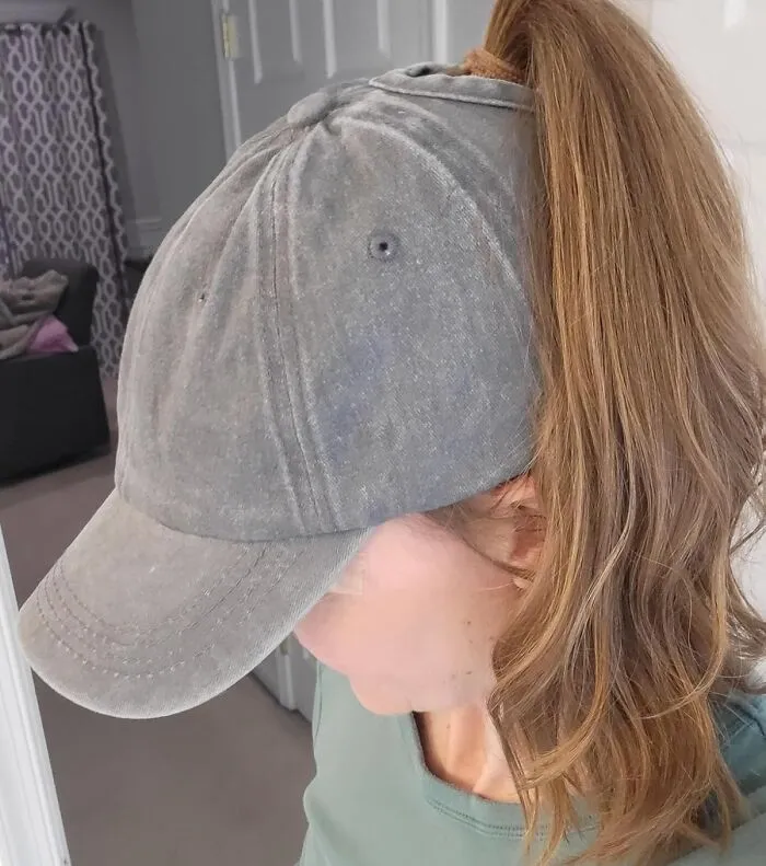 This<a Style="Display:inline;" Href="Https://Www.amazon.com/Eohak-Ponytail-Baseball-Distressed-Washed/Dp/B07rgkw8c1?ie=utf8&th=1&psc=1&linkcode=ll1&tag=bpkiwi-20&linkid=1995148781ef1d962972681c06f36491&language=en_us&ref_=as_li_ss_tl" Target="_blank"> <span Style="Font: Inherit; Color: #d74b1f;"> Baseball Cap With A Special Ponytail Hole </Span> Means Your Hair Can Finally Live Its Best, Breeziest Life Without That Awkward Under-The-Strap Bulge Or Choosing Between Sun Protection And A Cute Updo