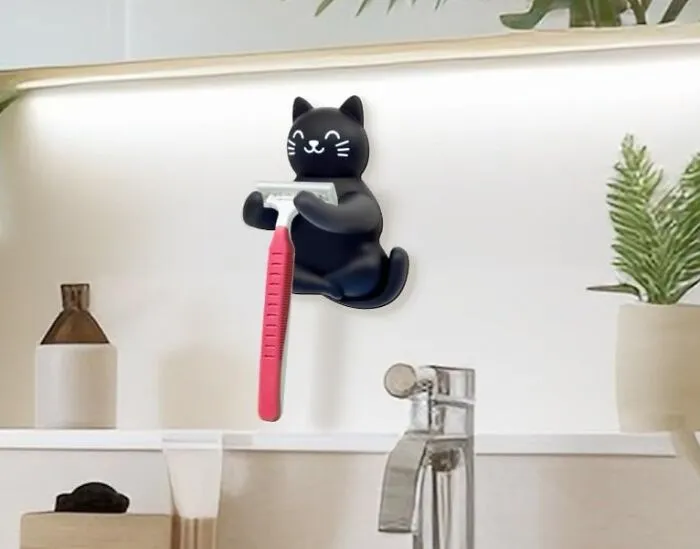 Let A Purr-Fectly Poised Feline Guard Your Blade From Accidental Nicks And Bathroom Counter Chaos With This <a Style="Display:inline;" Href="Https://Www.amazon.com/Dp/B0f498kjsc?pd_rd_i=b0f498kjsc&pd_rd_w=bhkgc&content-ID=amzn1.sym.953c7d66-4120-4d22-A777-F19dbfa69309&pf_rd_p=953c7d66-4120-4d22-A777-F19dbfa69309&pf_rd_r=jqb0gzxdscwbgxtv8d0f&pd_rd_wg=rdf1o&pd_rd_r=d7e1a70e-1dbd-44ce-85af-5c6084298ccb&sp_csd=d2lkz2v0tmftzt1zcf9kzxrhawwy&th=1&linkcode=ll1&tag=bpbutterfly-20&linkid=c304f8bc2a188a7bd5e65f4a68beb2af&language=en_us&ref_=as_li_ss_tl" Target="_blank"><span Style="Font: Inherit; Color: #d74b1f;"> Razor Holder </Span> Shaped Like A Cat