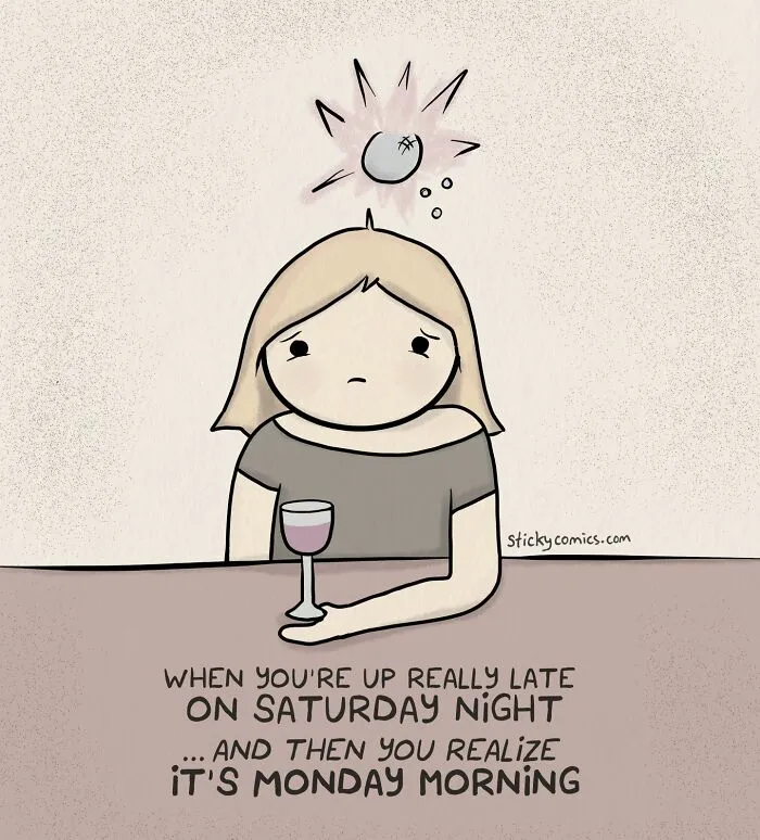 This Artist Perfectly Captures What Burnout Feels Like In 50 Brutally Relatable Comics