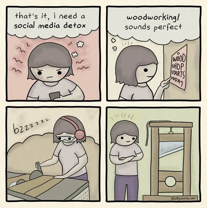 This Artist Perfectly Captures What Burnout Feels Like In 50 Brutally Relatable Comics