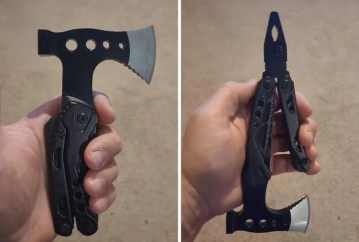 Because You Never Know When You'll Need To Channel Your Inner Macgyver Or Just Have An Overwhelming Urge To Chop A Very Small Log, This <a Style="Display:inline;" Href="Https://Www.amazon.com/Multitool-Accessories-Upgraded-Survival-Screwdrivers/Dp/B08zm2kc49?ie=utf8&th=1&linkcode=ll1&tag=bptapir-20&linkid=4ed2be66b242af10f730c42e26eabd2a&language=en_us&ref_=as_li_ss_tl" Target="_blank"><span Style="Font: Inherit; Color: #d74b1f;"> 16-In-1 Survival Tool </Span> (Axe Included, Obviously) Is Pretty Much Ready For Anything Life, Or Your Backyard, Throws At You