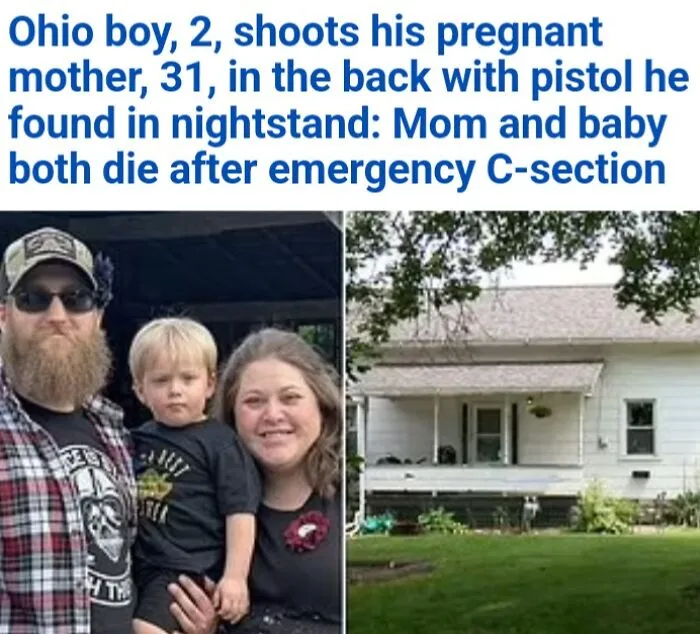 Ohio boy shoots pregnant mother causing tragic deaths, highlighting traumatizing effects on the next generation.