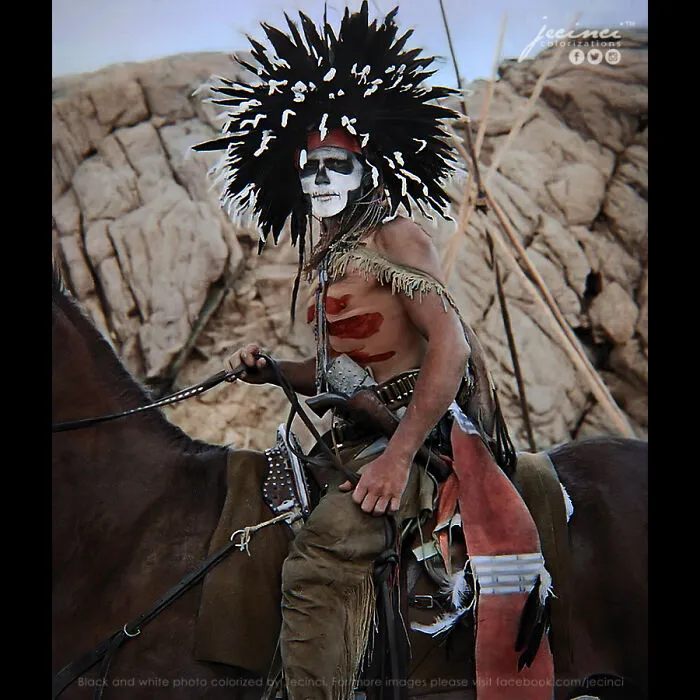 Cheyenne Dog Soldier "Black Wolf" - Date Unknown