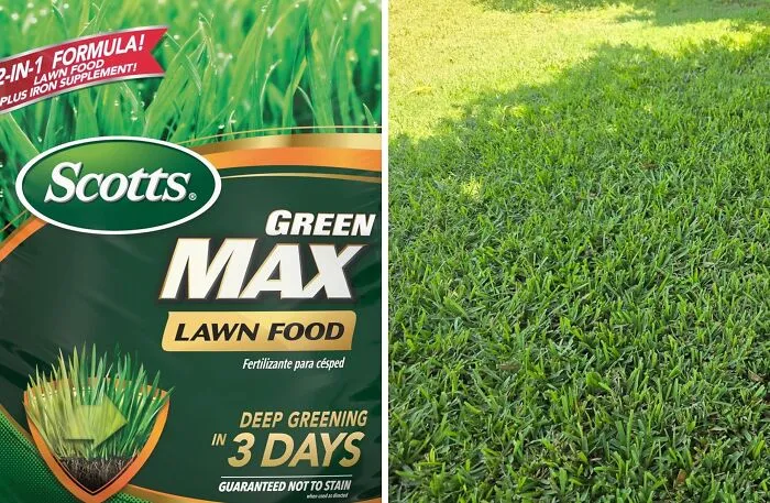 Prepare For Your Neighbors To Squint Suspiciously At Your Lawn's Sudden, Almost Offensively Lush Greenness, All Thanks To <a Style="Display:inline;" Href="Https://Www.amazon.com/Scotts-44615a-Green-Lawn-Food/Dp/B0168k8vuq?ie=utf8&th=1&linkcode=ll1&tag=bplemur-20&linkid=267064b44ad9039214cc26834861fc36&language=en_us&ref_=as_li_ss_tl" Target="_blank"><span Style="Font: Inherit; Color: #d74b1f;"> Green Max Lawn Food</Span>