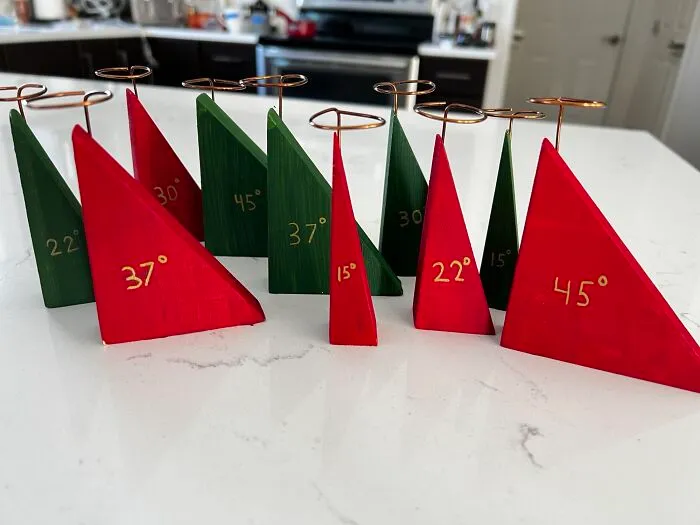 Amongst My Dad’s Christmas Decorations Is A Set Of Porcelain Angels In A Box Marked “Christmas Angles”. We’ve Giggled About This Misspelling For Years, So This Season I Finally Made Him The Christmas Angles He Deserves