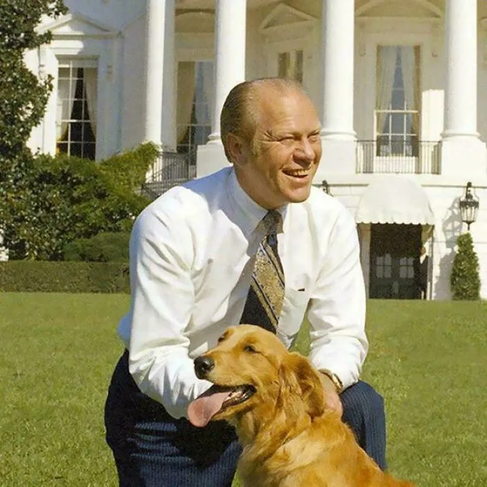 U.S. President Gerald Ford Trained His Dog To Serve As A Distraction. When He Wanted A Meeting To End, He Would Signal Liberty, Who Would Trot In And Draw The Guest's Attention