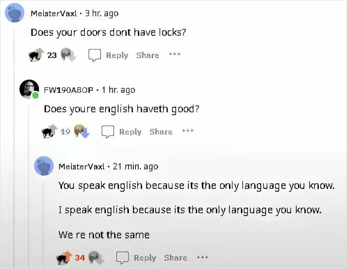 50 Times People Delivered Such Epic Burns, Even Their Enemies Laughed (New Pics)