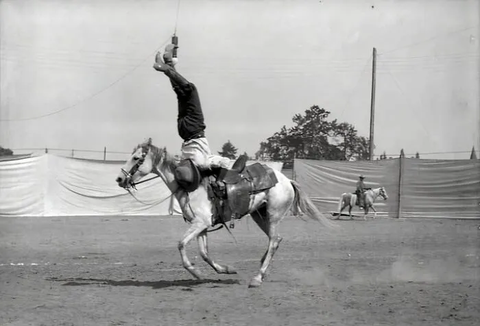 Cowboy Trick Rider, 1909