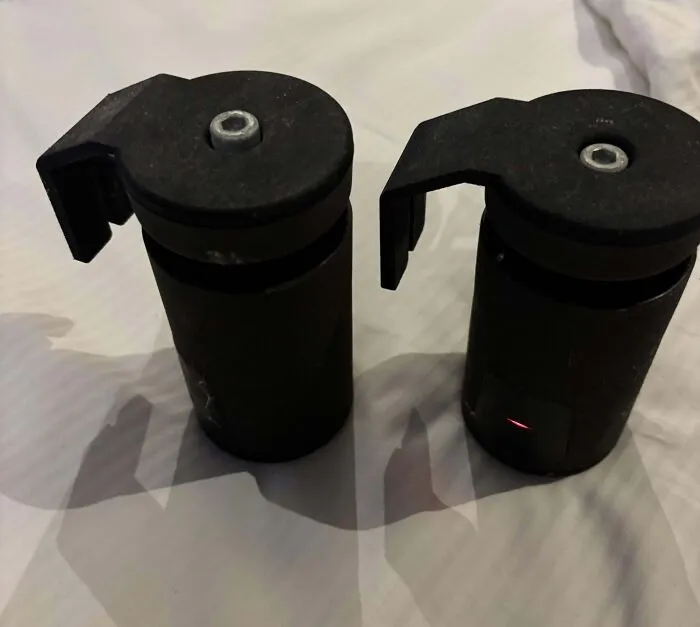 Weird Blinking Canasters Found Under Hotel Room Bed. What Are They?