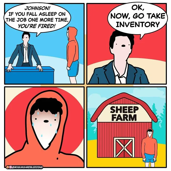 Insanely Hilarious: 26 Comics With Unexpected Endings And Dark Humor By Miles Erickson (New Pics)