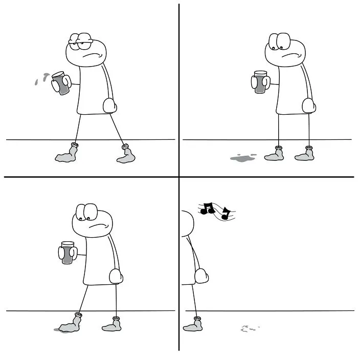 30 New ‘Hoppy Doodle’ Comics That Perfectly Capture The Chaos And Humor Of Everyday Life