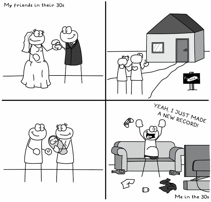 30 New ‘Hoppy Doodle’ Comics That Perfectly Capture The Chaos And Humor Of Everyday Life