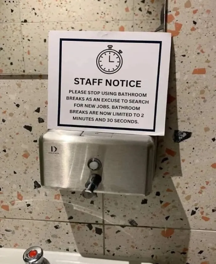 Bathroom Breaks