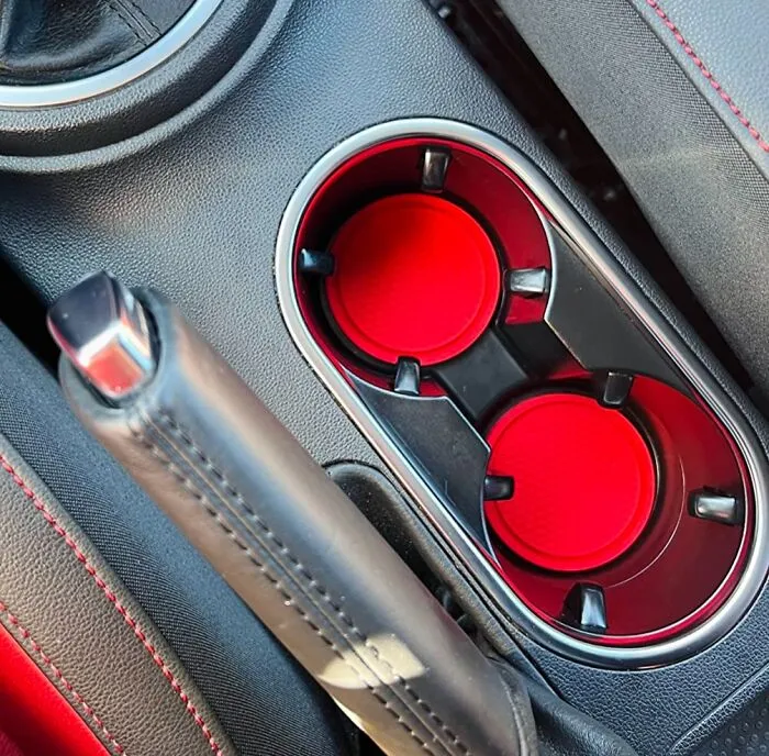 Those Sticky Rings In Your Car's Cupholders Are So Last Season, Upgrade To A Less Gross Future With Some <a Style="Display:inline;" Href="Https://Www.amazon.com/Singaro-Universal-Non-Slip-Ornaments-Accessories/Dp/B09ncvwmn8?ie=utf8&th=1&linkcode=ll1&tag=bpbutterfly-20&linkid=365042651775da0a5c719139e0218fd6&language=en_us&ref_=as_li_ss_tl" Target="_blank"><span Style="Font: Inherit; Color: #d74b1f;"> Cupholder Coasters </Span>