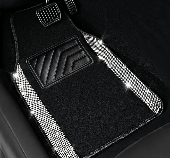 Let Your Car's Floor Have Its Own Little 'Look At Me' Moment With Some <a Style="Display:inline;" Href="Https://Www.amazon.com/Dp/B0923mxfr5?ascsubtag=5744047%2c52%2c58%2cd%2c0%2c0%2c0%2c1396%3a1%3b900%3a2%3b974%3a1%3b1338%3a1%2c58901317%2c0%2c0%2cgoogle&btn_ref=srctok-8066b595ad8212b7&th=1&linkcode=ll1&tag=bpbutterfly-20&linkid=86a4e791b18f18a288e40e02bc84eaa0&language=en_us&ref_=as_li_ss_tl" Target="_blank"><span Style="Font: Inherit; Color: #d74b1f;"> Bedazzled Floor Mats </Span> Because Why Should Your Actual Shoes Have All The Fun