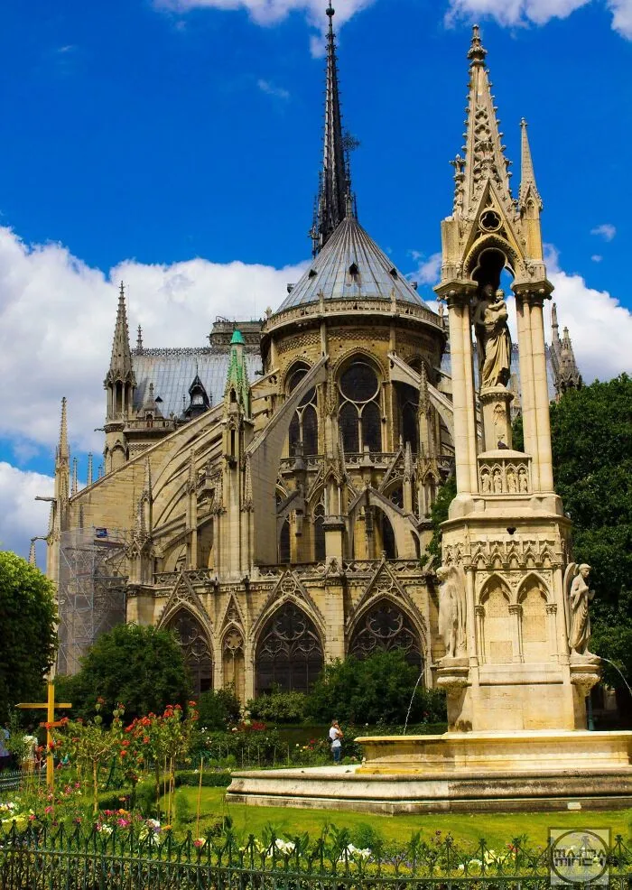 The Back Of Notre Dame Was Just As Nice As The Front