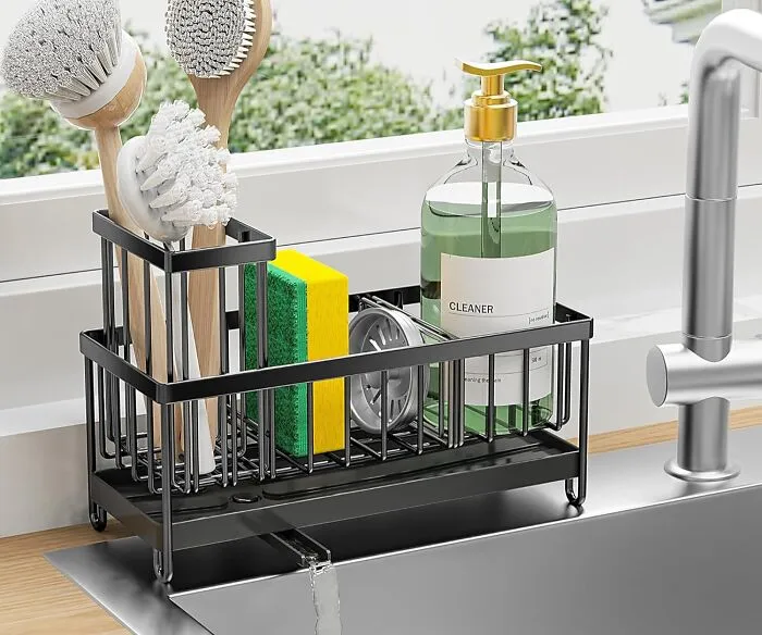 Give Your Sad, Soggy Sponge An Upgrade From Its Puddle-Like Existence To A Much Classier Residence With This <a Style="Display:inline;" Href="Https://Www.amazon.com/Cisily-Organzier-Rustproof-Stainless-Organizer/Dp/B0c3qz7snf?pd_rd_w=cbhpq&content-ID=amzn1.sym.1e663cd3-Beea-48b7-987b-351c91bdaa53&pf_rd_p=1e663cd3-Beea-48b7-987b-351c91bdaa53&pf_rd_r=5ssfvgk45g3r8mtbrn58&pd_rd_wg=613fu&pd_rd_r=4d4ea762-21cf-416c-A884-Fece54e57aa0&pd_rd_i=b0c3qz7snf&th=1&linkcode=ll1&tag=bpmonkey-20&linkid=92f2d43e2878c031a50c56a89af9e58f&language=en_us&ref_=as_li_ss_tl" Target="_blank">    <span Style="Font: Inherit; Color: #d74b1f;"> Chic Sponge And Soap Sink Caddy </Span>