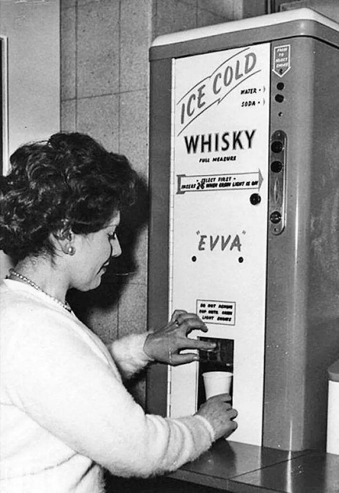 Whiskey Vending Machine, 1960