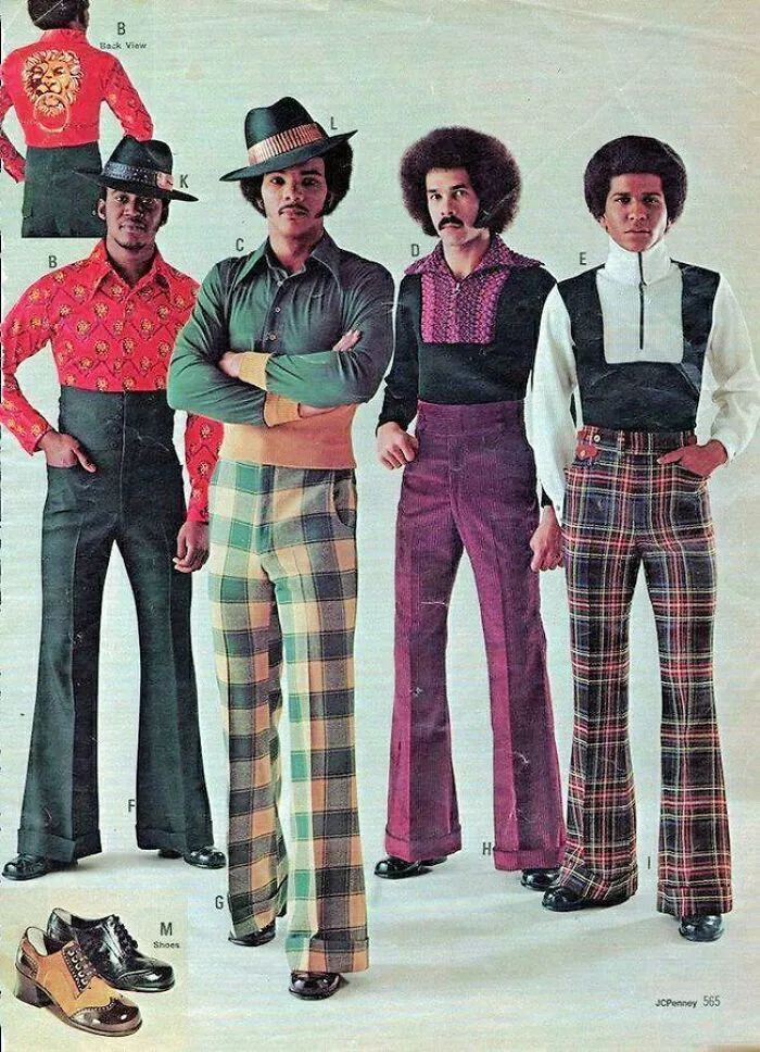 Menswear From The Jc Penney Catalog, 1970