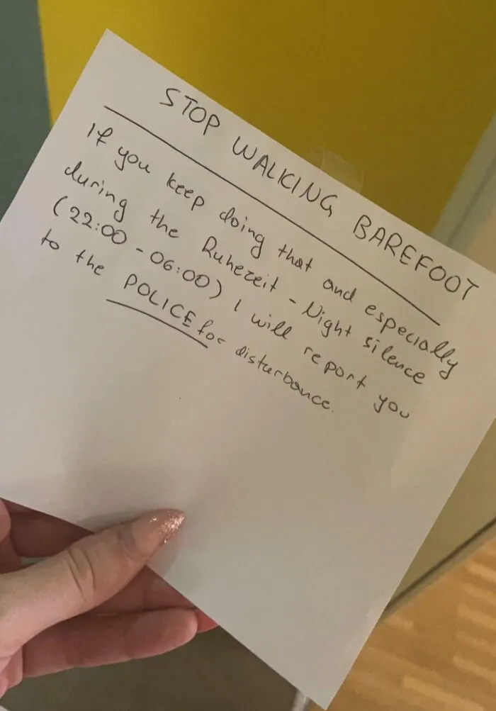 Imagine Having The Audacity To Walk Barefoot In Your Own Apartment