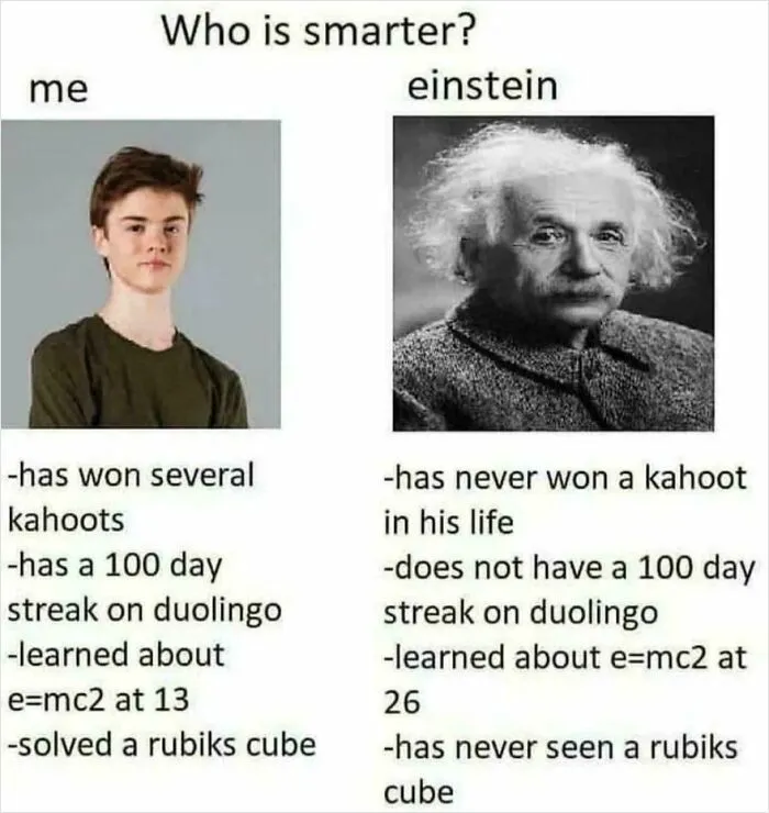 I'm Smarter Than Einstein