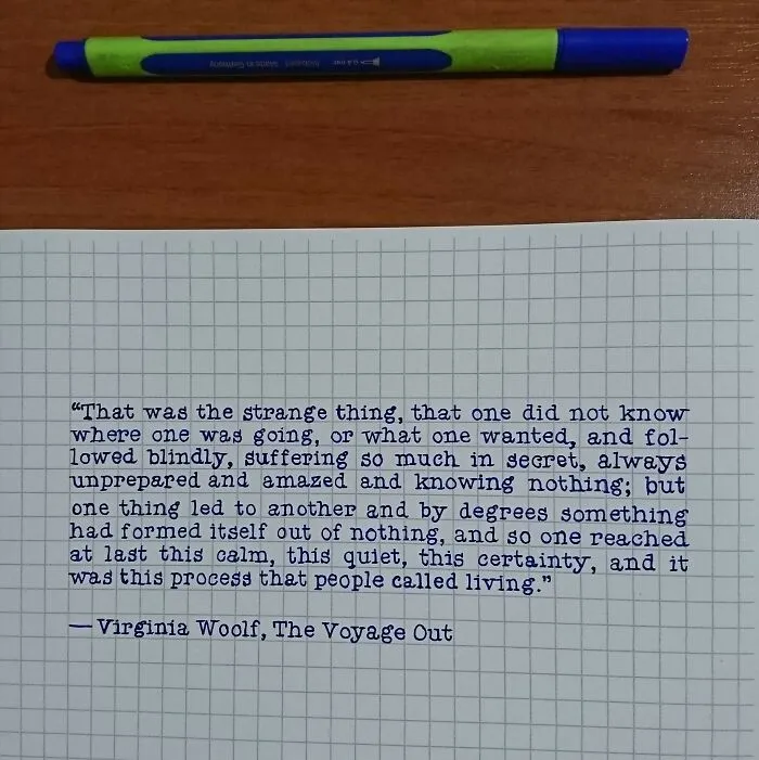 My Second Attempt At Writing With The Typewriter Font