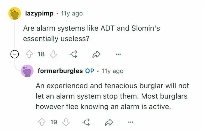 40 Former Criminals Explain What Homeowners Should And Shouldn't Do