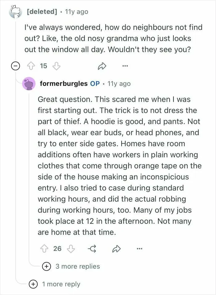 40 Former Criminals Explain What Homeowners Should And Shouldn't Do