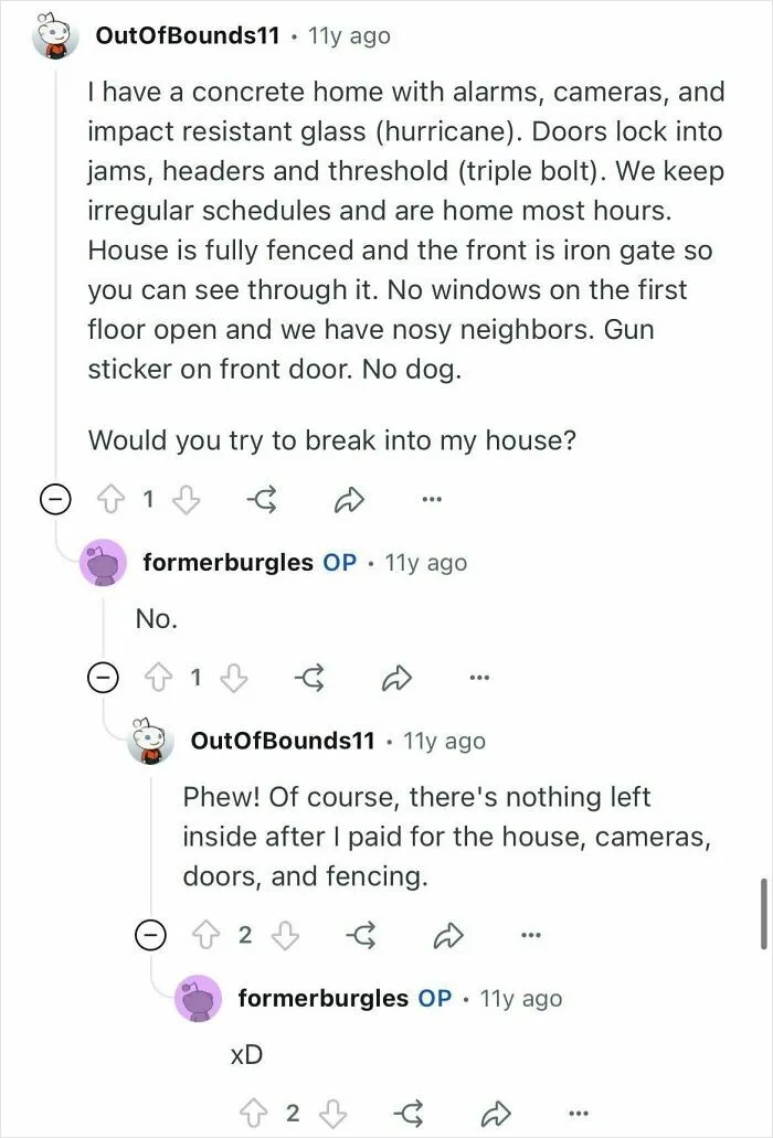 40 Former Criminals Explain What Homeowners Should And Shouldn't Do
