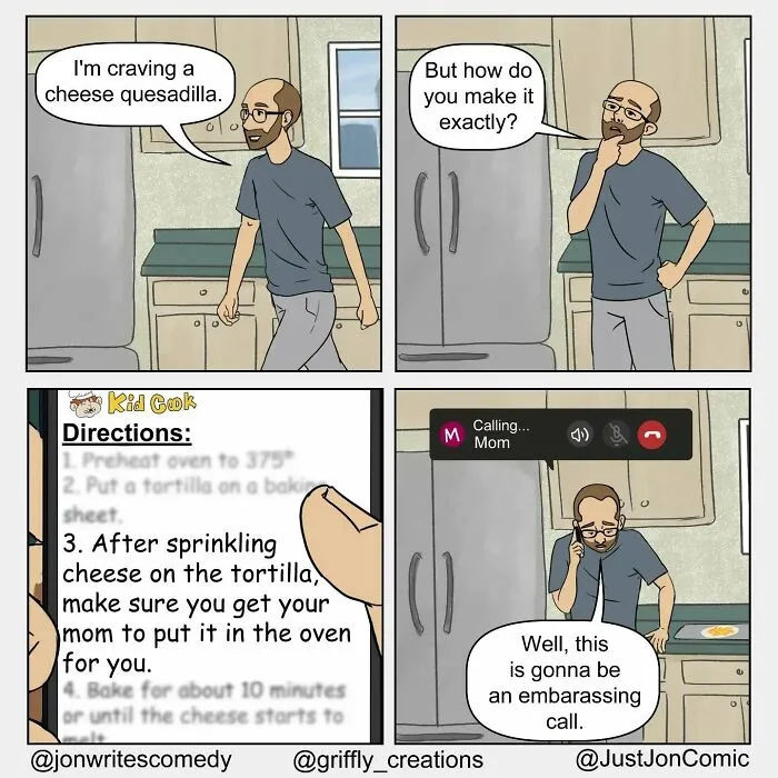 39 Clever Comics By Just Jon That Expose Life’s Everyday Cringe