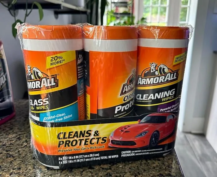 Getting A <a Style="Display:inline;" Href="Https://Www.amazon.com/Armor-All-Multi-Pack-Interior-Protectant/Dp/B079sqjcb4?ie=utf8&linkcode=ll1&tag=bpworm-20&linkid=766e0eedff4b62d5dfc882bd4e6fdf24&language=en_us&ref_=as_li_ss_tl" Target="_blank">    <span Style="Font: Inherit; Color: #d74b1f;"> 3-Pack Of Armor All Cleaning Wipes </Span> Is How You Tell Your Car That You Still Care About Its Appearance, Sometimes