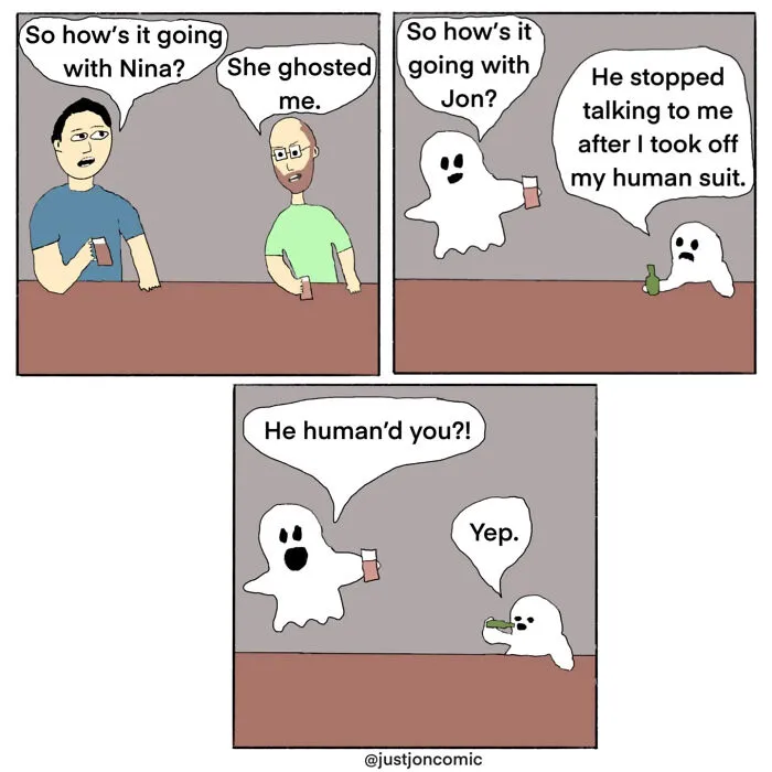 39 Clever Comics By Just Jon That Expose Life’s Everyday Cringe