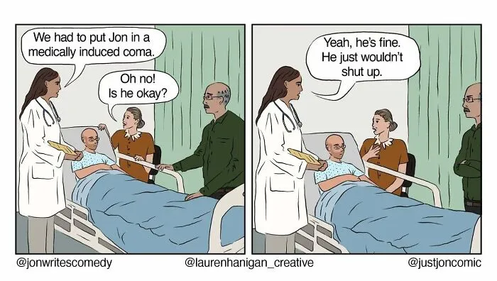 39 Clever Comics By Just Jon That Expose Life’s Everyday Cringe