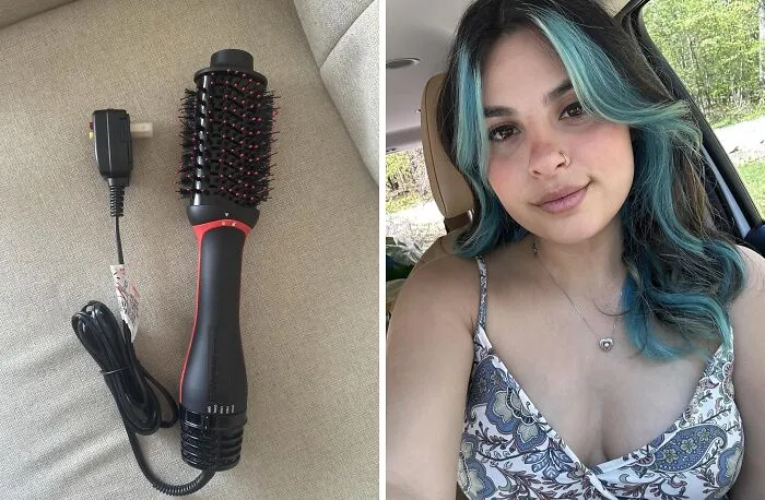 Your Arm Is About To Get A Serious Workout, But Your Hair Will Be Living Its Best Life Thanks To The <a Style="Display:inline;" Href="Https://Www.amazon.com/Revlon-One-Step-Dryer-Volumizer-Brush/Dp/B096svjzsw?ie=utf8&th=1&linkcode=ll1&tag=bpemu-20&linkid=06612fae31c430f0703194269351b3e8&language=en_us&ref_=as_li_ss_tl" Target="_blank">    <span Style="Font: Inherit; Color: #d74b1f;"> Revlon One-Step Volumizer Hairdryer </Span>