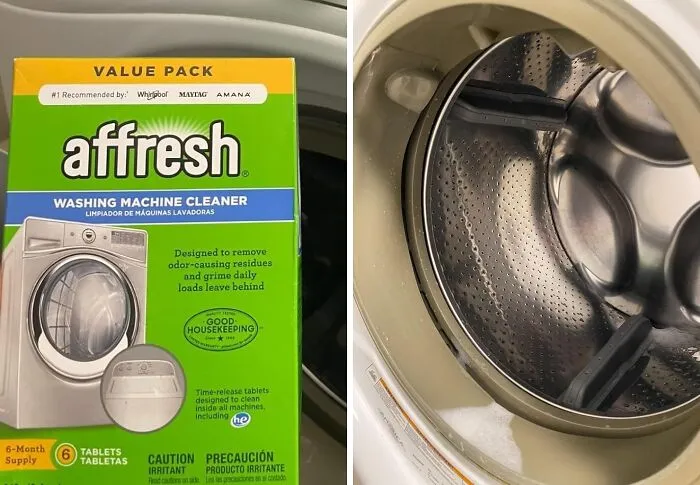 <a Style="Display:inline;" Href="Https://Www.amazon.com/Affresh-Washer-Machine-Cleaner-6-Tablets/Dp/B00c91q86i?ie=utf8&th=1&linkcode=ll1&tag=bppelican-20&linkid=6c054ae67abada8a3fc0759d02d9710d&language=en_us&ref_=as_li_ss_tl" Target="_blank"> <span Style="Font: Inherit; Color: #d74b1f;"> Affresh Washing Machine Cleaner </Span> Is Basically Couples Therapy For Your Washing Machine And Its Funk